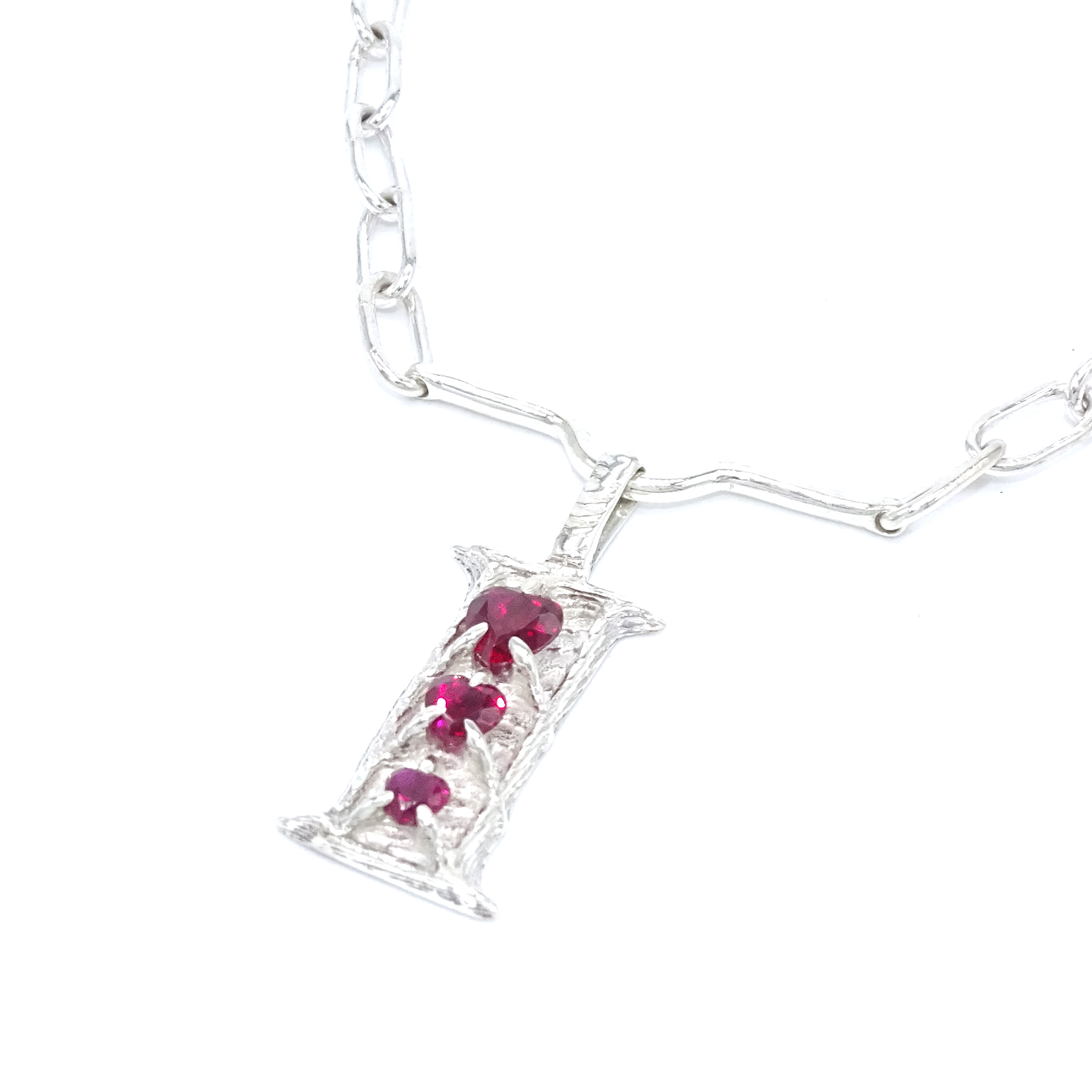 Heart Triplet Necklace - Image 3